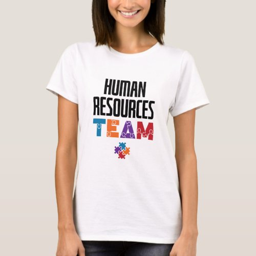 Human Resources Team HR T_Shirt