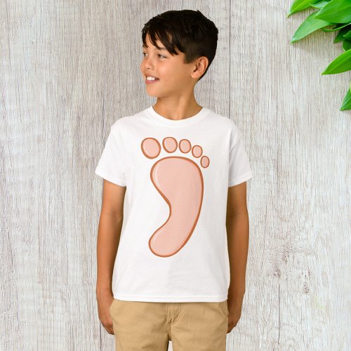 Human Right Foot T_Shirt