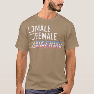 Human Rights Bi Gender Flag Gay Pride Lgbtq Bigend T-Shirt