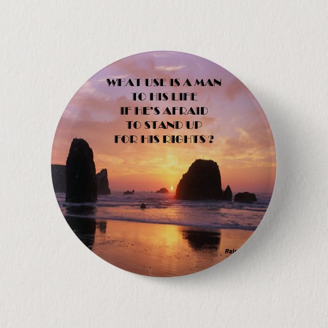 Human rights button (Front)