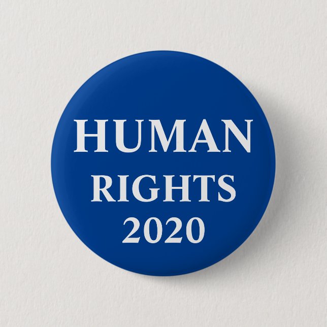 Human Rights Button (Front)