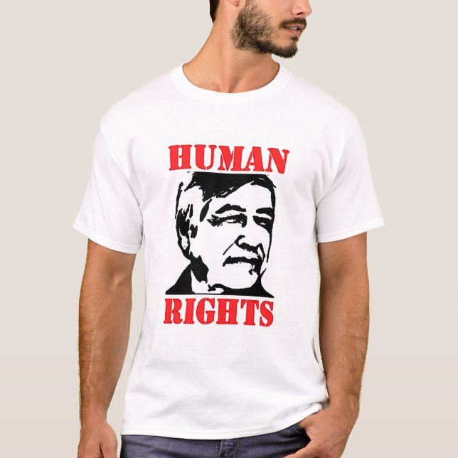 Human Rights César Chávez T-Shirt (Front)