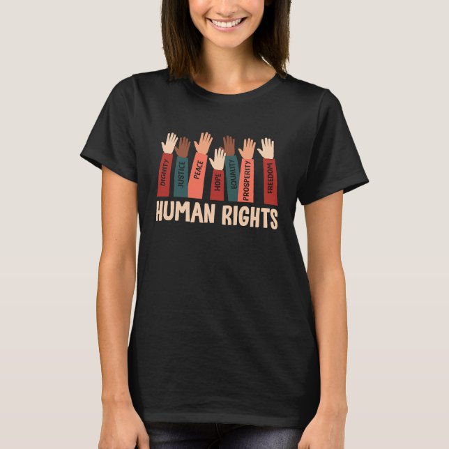 Human Rights  Diversity T-Shirt (Front)