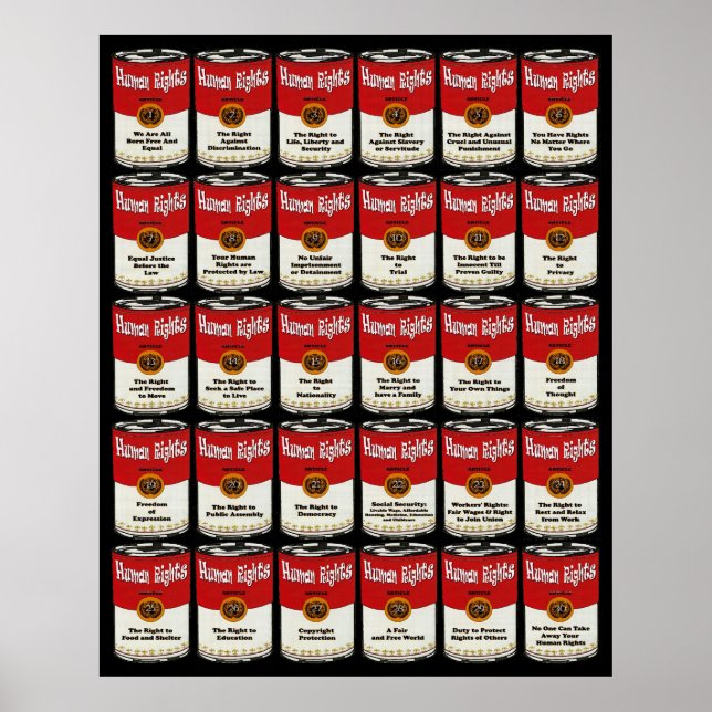 Human Rights Poster (Front)