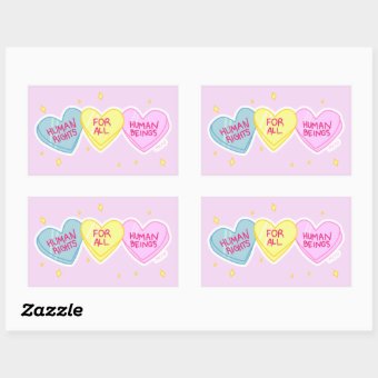 Human Rights sticker | Zazzle