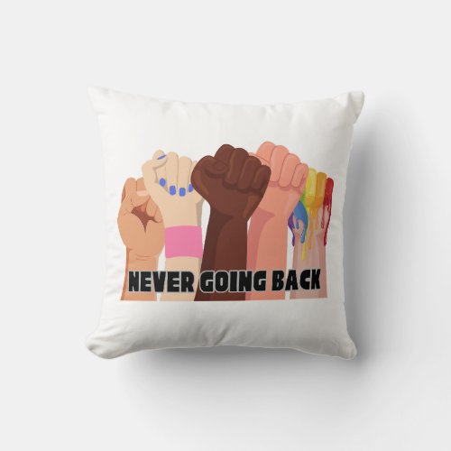 Human Rights  Throw Pillow