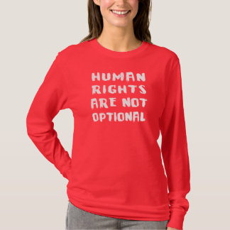 Human Rights Women's Hanes Nano Long Sleeve T-Shirt