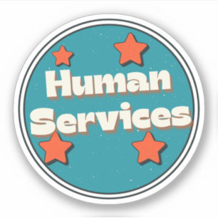 Human Services Sticker