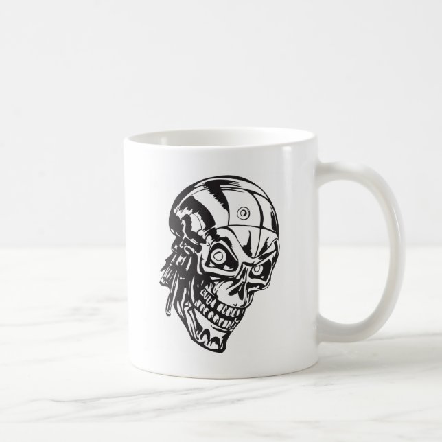 Human Skull 146 Coffee Mug (Right)