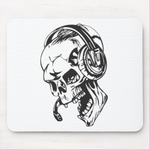Human Skull 151 Mouse Pad