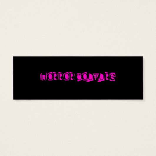 human skull bookmark (Back)