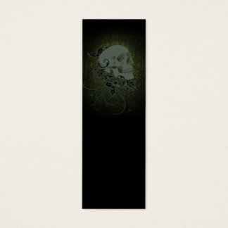 human skull bookmark