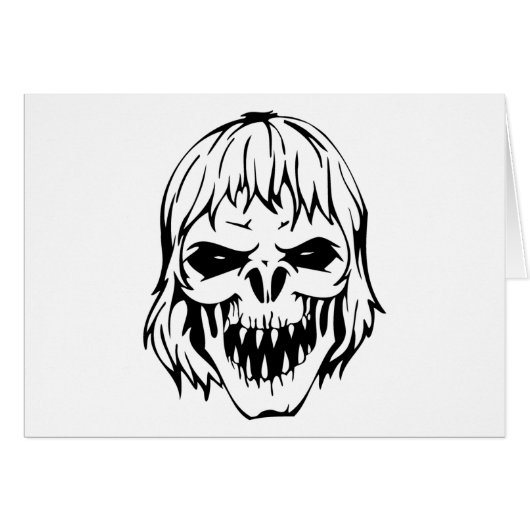 Human Skull Cards (Front Horizontal)