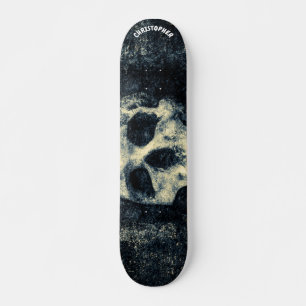 Human Skull Customizable Skateboard