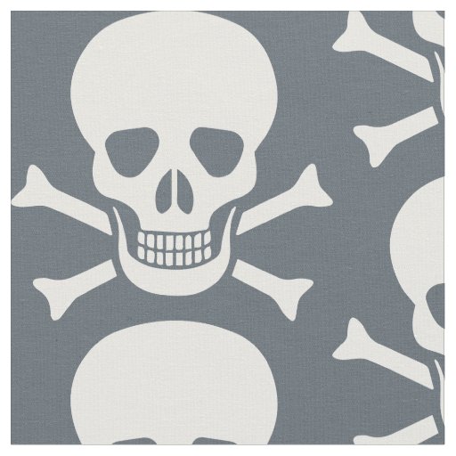 Human skull fabric