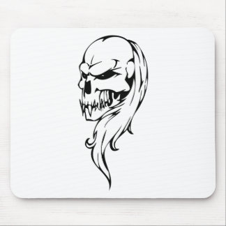 Human Skull Mouse Pad