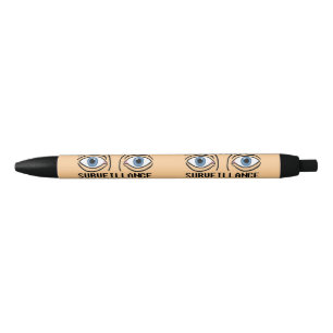 Human Surveillance Camera Dry Humor Pen