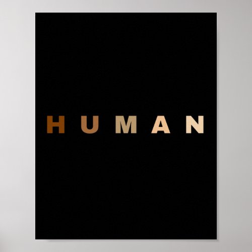 Human T_Shirt Poster