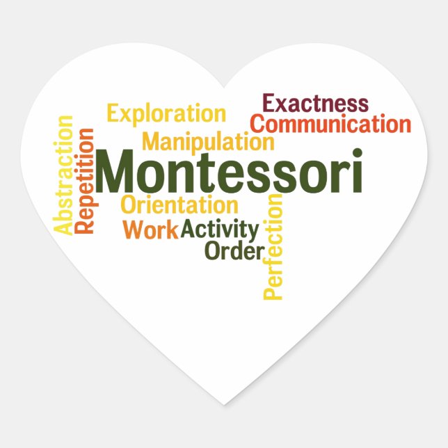 Human Tendencies Word Art Version 1 Heart Sticker (Front)