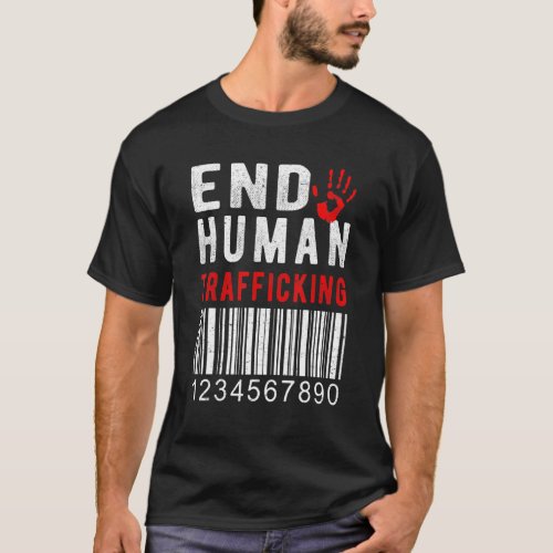 Human Trafficking Awarenes End It Not For Sale Sto T_Shirt