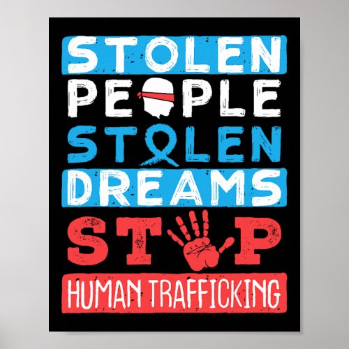 Human Trafficking Awareness Anti_human Trafficking Poster