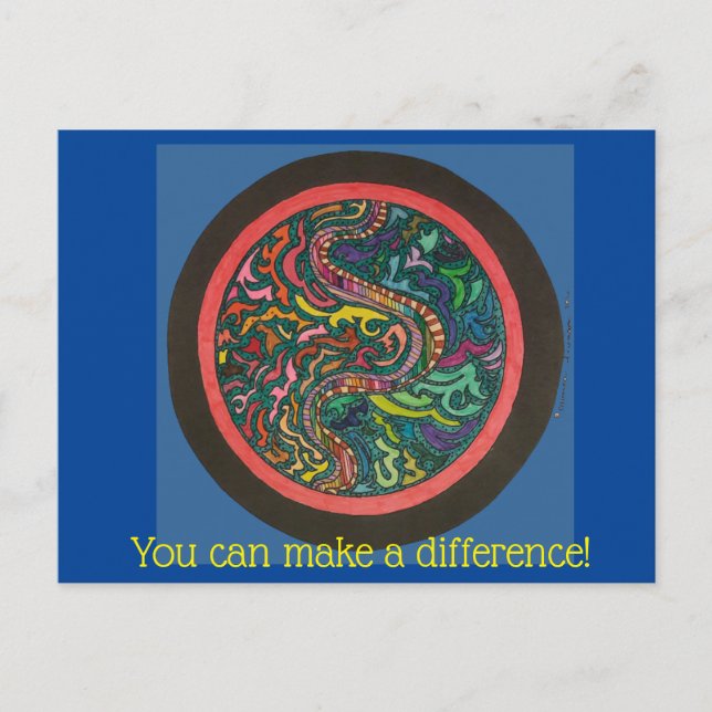 Human Trafficking Awareness Post Card (Front)