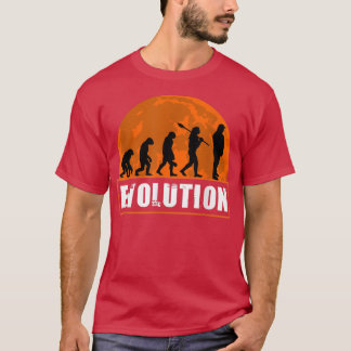Human Truck Driver Evolution Funny Truck Driver 84 T-Shirt