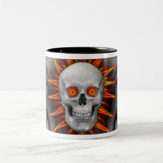 Human Unmasked Two-Tone Coffee Mug