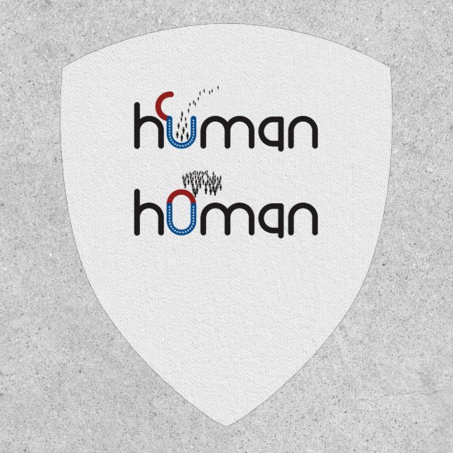 Human versus Homan Patch (Front)