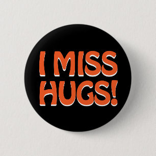 Human warmth expression (I miss hugs!) Button
