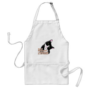 Human? Where are you? Cat Adult Apron