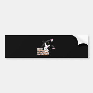 Human? Where are you? Cat Bumper Sticker