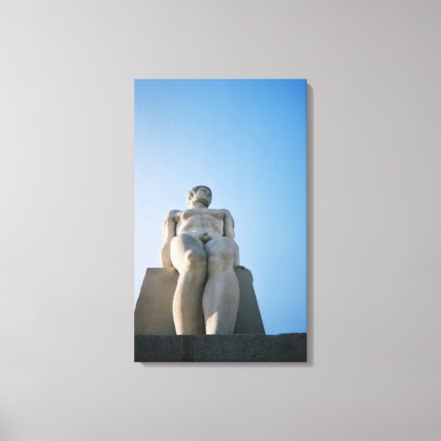 huMAN wrapped canvas | m3galleryStudio Print (Front)