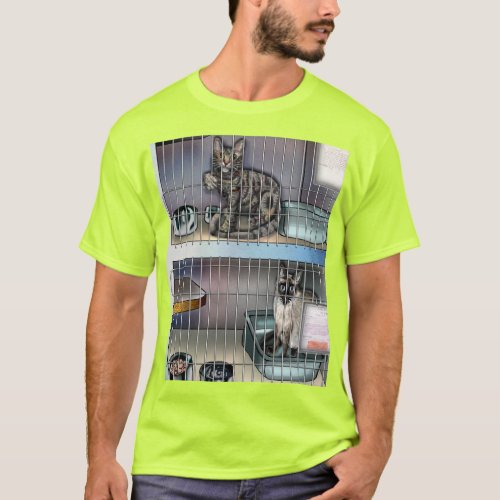 Humane Society for Cats first T_Shirt
