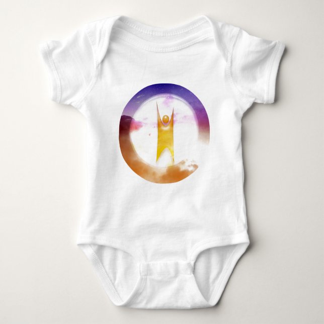 Humanism Symbol Baby Bodysuit (Front)