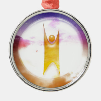 Humanism Symbol Metal Ornament