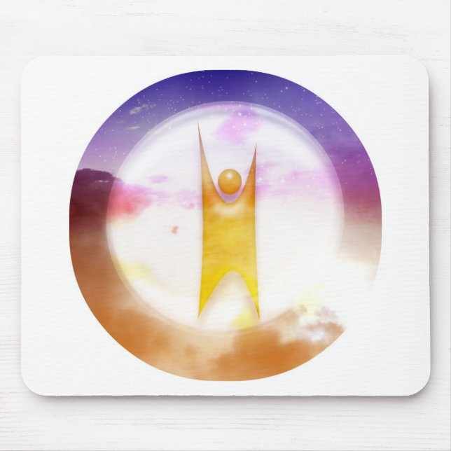 Humanism Symbol Mouse Pad (Front)