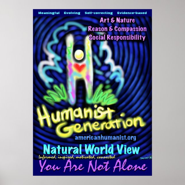 Humanist Generation Poster (Front)
