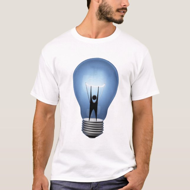 Humanist Light Bulb T-shirt (Front)