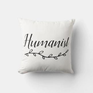 Humanist Throw Pillow