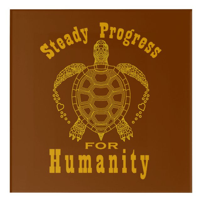 Humanity Acrylic Print (Front)