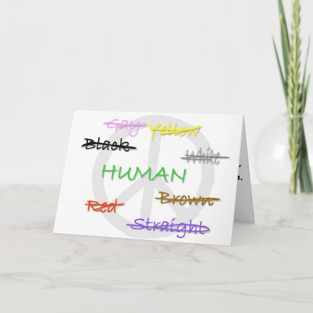 Humanity Card (Front)