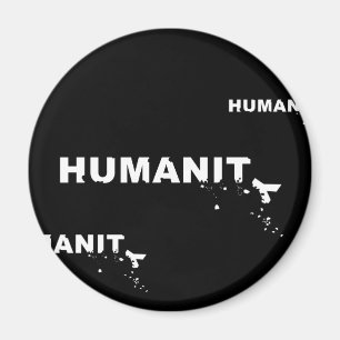 Humanity Crumbling Magnet