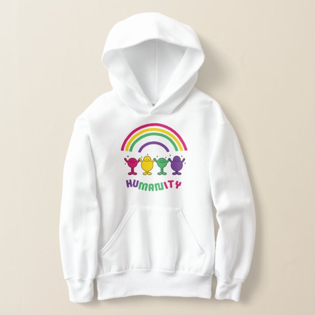Humanity  hoodie (Laydown)