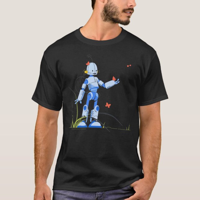 Humanoid Robot T-Shirt (Front)