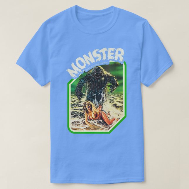 Humanoids From The Deep 80s Cult Horror Movie T-Shirt (Design Front)