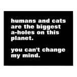 humans and cats are the biggest a-holes custom poster humans and cats are the biggest a-holes custom poster