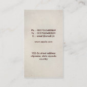 humans business card (Back)