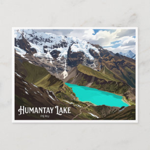 Humantay Lake Mollepata Peru Postcard