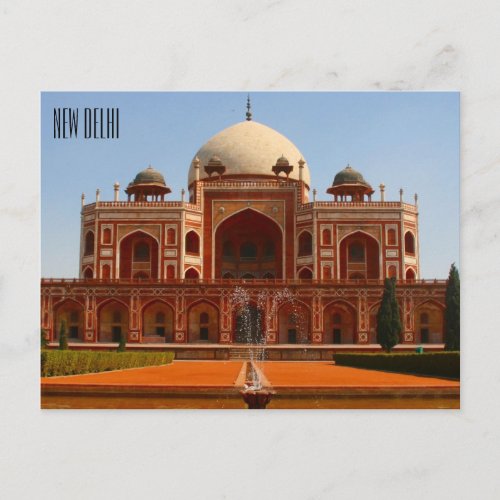 humayun new delhi postcard